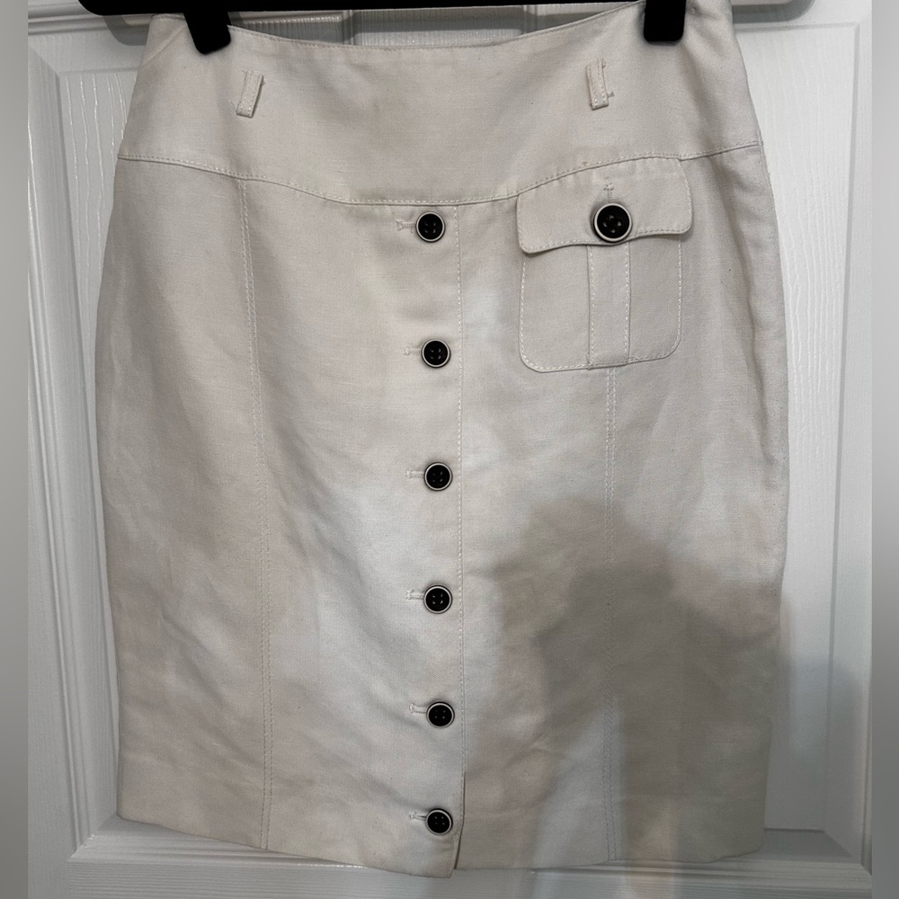 Basler luxury European Skirt‎ White